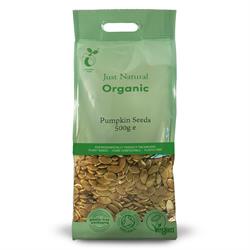 Just Natural Organic Pumpkin Seeds - 500g