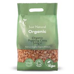 Just Natural Organic Popping Corn - 500g