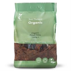 Just Natural Organic Pitted Dates - 1kg