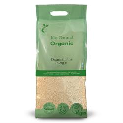 Just Natural Organic Oatmeal Fine - 500g