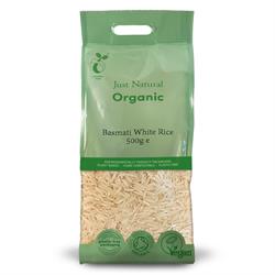 Just Natural Organic Basmati White Rice - 500g