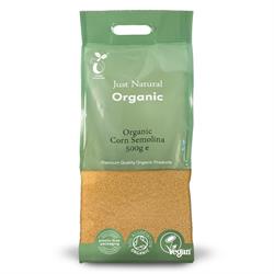 Just Natural Organic Organic Corn Semolina - 500g