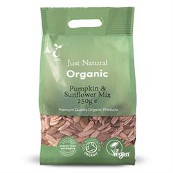 Just Natural Organic Pumpkin and Sunflower Seeds - 250g