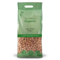 Just Natural Organic Soya Beans - 500g