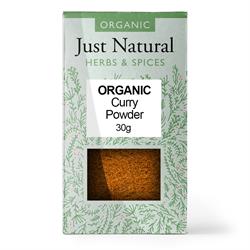 Just Natural Organic Curry Powder - 30g