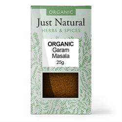 Just Natural Organic Garam Masala - 25g