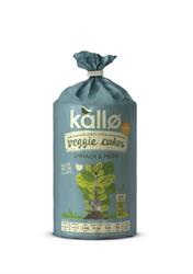 Kallo Spinach & Pesto Veggie Cakes - 122g