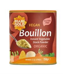 Marigold Organic Vegetable Bouillon Powder - 150g