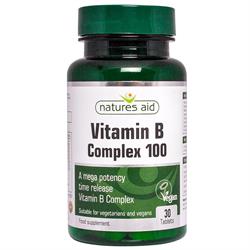 Mega Potency Vit B Complex 100mg Time Release 30's