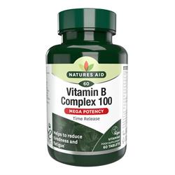 Mega Potency Vit B Complex 100mg Time Release 60's