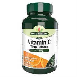 Nature&039;s Aid Vitamin C 1000mg - Time Release - 90tablets
