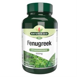 Nature&039;s Aid Fenugreek 500mg - 90capsules