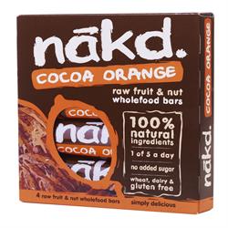 Nakd Cocoa Orange Multipack - 4x35g