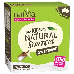 Natvia Sweetner - 40 Sticks