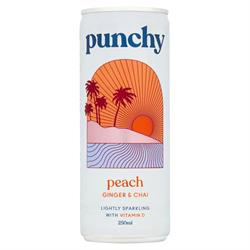 Peach Ginger & Chai Drink
