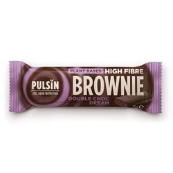 Enrobed High Fibre Brownie - Double choc dream