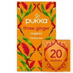 Pukka Three Ginger Tea - 20bags
