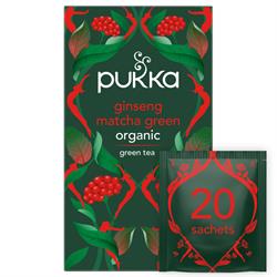 Pukka Ginseng Matcha Green Tea - 20bags