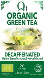 Qi Teas Organic Decaffeinated Green Tea