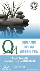 Qi Organic Green Tea Detox - 25bags