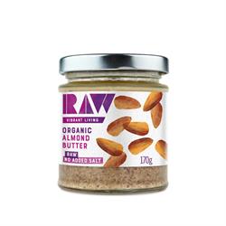 Raw Health Organic Raw Whole Almond Butter - 170g