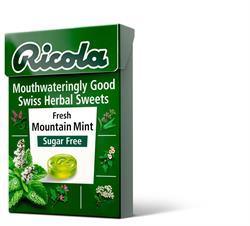 Ricola Mountain Mint Sugar Free Lozenges Box - 45g