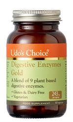 Udo&039;s Choice Digestive Enzymes Gold - 60 VegCaps - Image 2