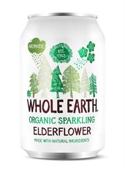 Whole Earth Organic Sparkling Elderflower - 330ml