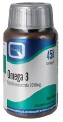 Quest Omega 3 1000mg Fish Oil - 45 Caps