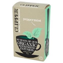 Clipper Organic Peppermint Tea - 20bags - Image 2