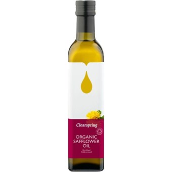 Clearspring Organic Safflower Oil - 500ml - Image 2
