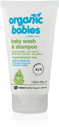 Green People Baby Wash & Shampoo - Scent Free - 150ml - Image 2