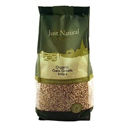 Just Natural Organic Oat Groats - 500g - Image 2