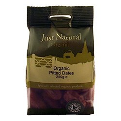 Just Natural Organic Pitted Dates - 250g - Image 2