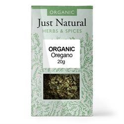 Just Natural Organic Oregano - 20g - Image 2