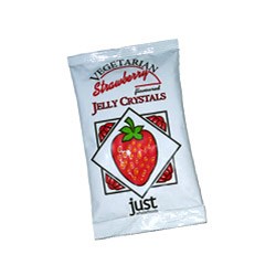 Just Wholefoods Strawberry Jelly Crystals - 85g - Image 2