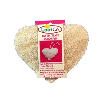 LoofCo Bath-Time Loofah Heart - 1pads - Image 2