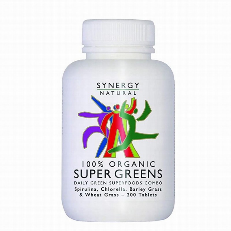Synergy Natural Organic Super Greens - 200g Powder - Image 2