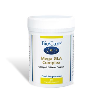 BioCare Mega GLA Complex Omega 6 Fatty Acids - 60 Veg Caps - Image 2