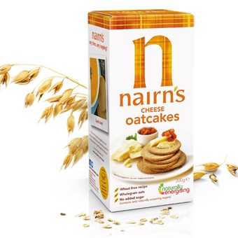 Nairns Cheese Oat Cakes - 200g - Image 2