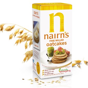 Nairns Fine Milled Oatcakes - 218g - Image 2