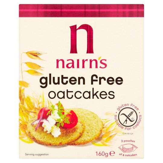 Nairns Gluten Free Oatcakes Carton - 160g - Image 2