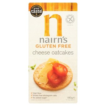 Nairns Gluten Free Cheese Oatcakes - 180g - Image 2