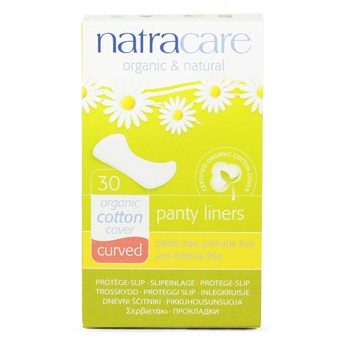 Natracare Curved Panty Liners - 30 Liners - Image 2