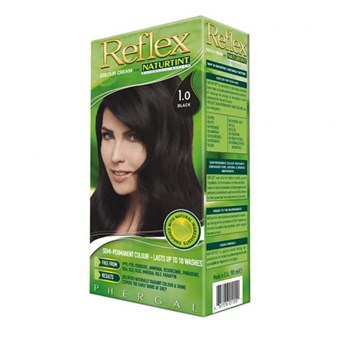 Naturtint Reflex Semi-Permanent Hair Colour - 10 Black - 90ml - Image 2