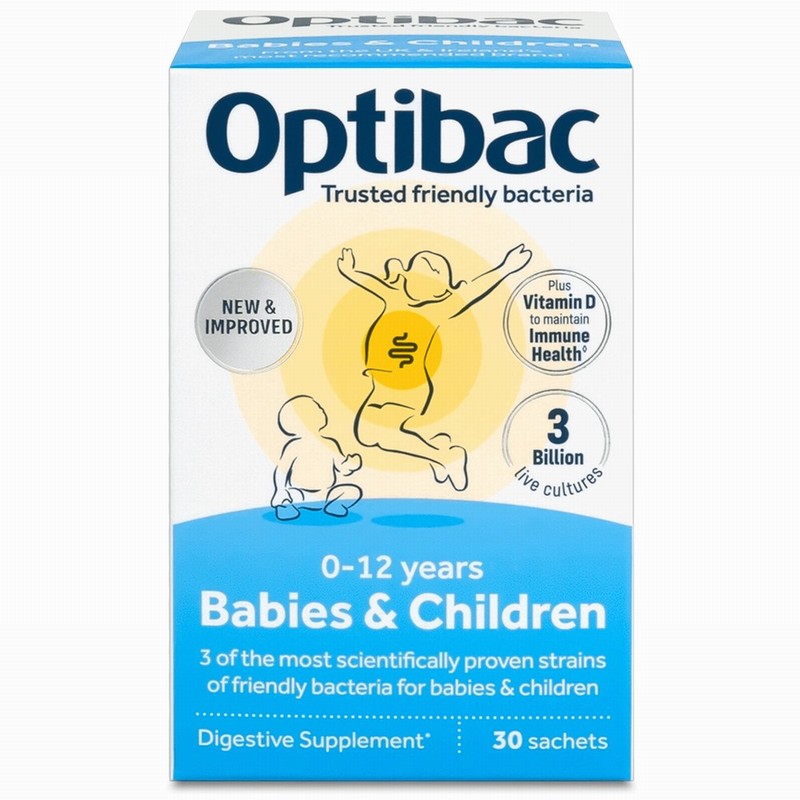Optibac Probiotics For Babies and Children Sachets - 30 SACHETS - Image 2