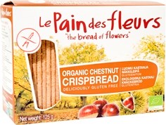 Le Pain des Fleurs Organic Chestnut Crispbread - 125g - Image 2