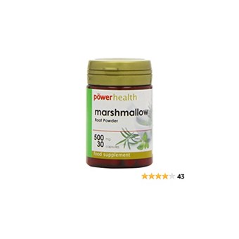 Power Health Marshmallow Root Powder 500mg - 30caps - Image 2