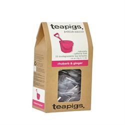 Teapigs Rhubarb and Ginger - 15bags - Image 2