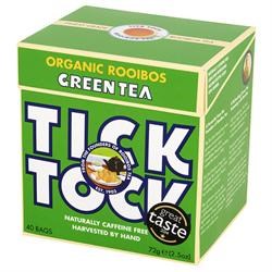 Tick Tock Organic Green Rooibos - 40bags - Image 2